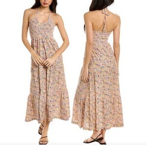 Nation LTD - Kira 70s Maxi Dress in Flower Power NWT Size L